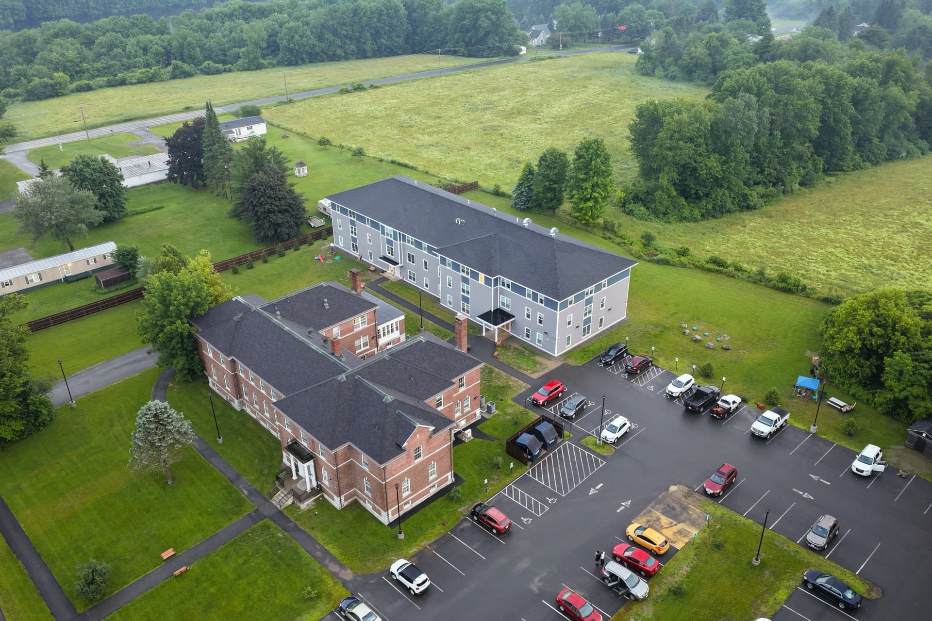 Apartment Complex — Close-Up