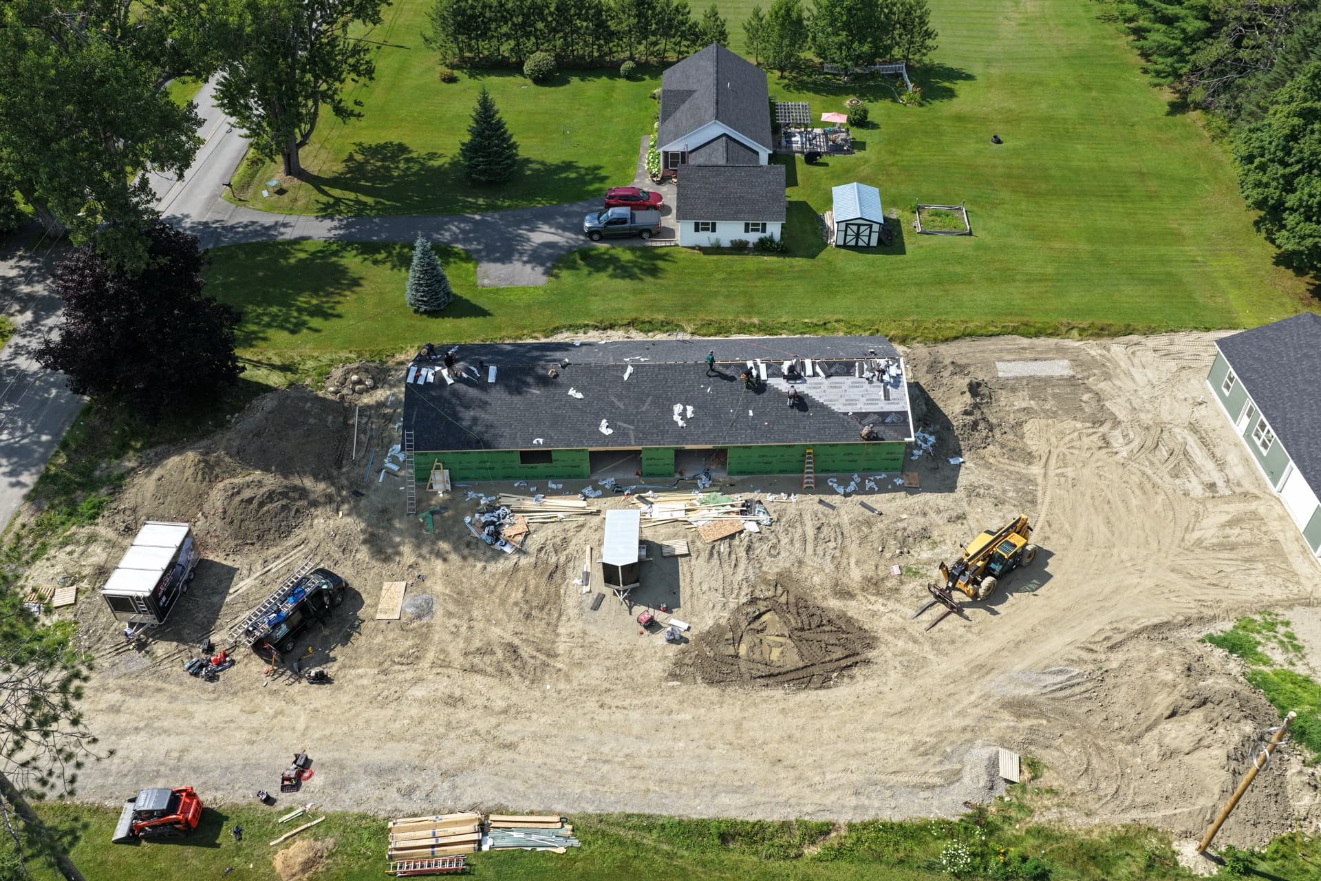 Skowhegan — Roof Construction #5